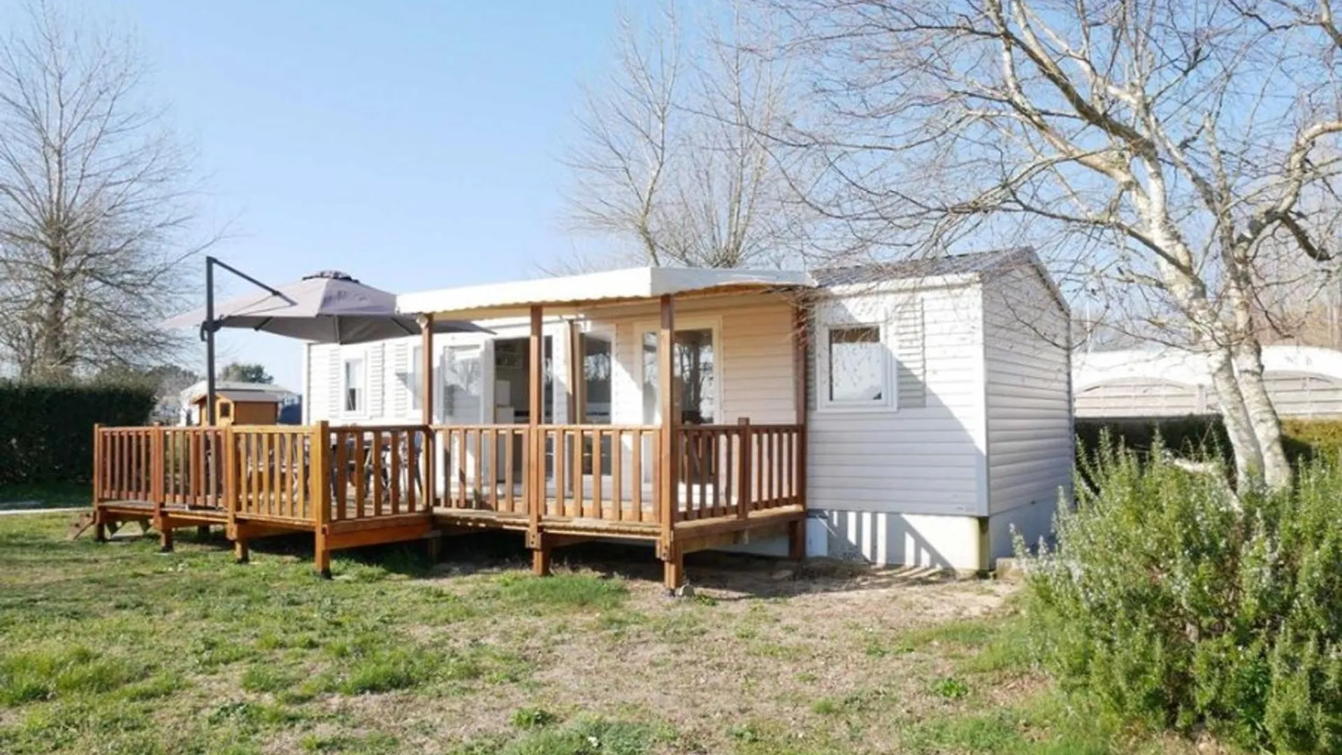 Nyaraló Mobil-Home Cosy, 3 Chambres, Proche Plage, Jardin Ferme, Bbq, Animaux Admis - Fr-1-479-183 Erdeven Franciaország