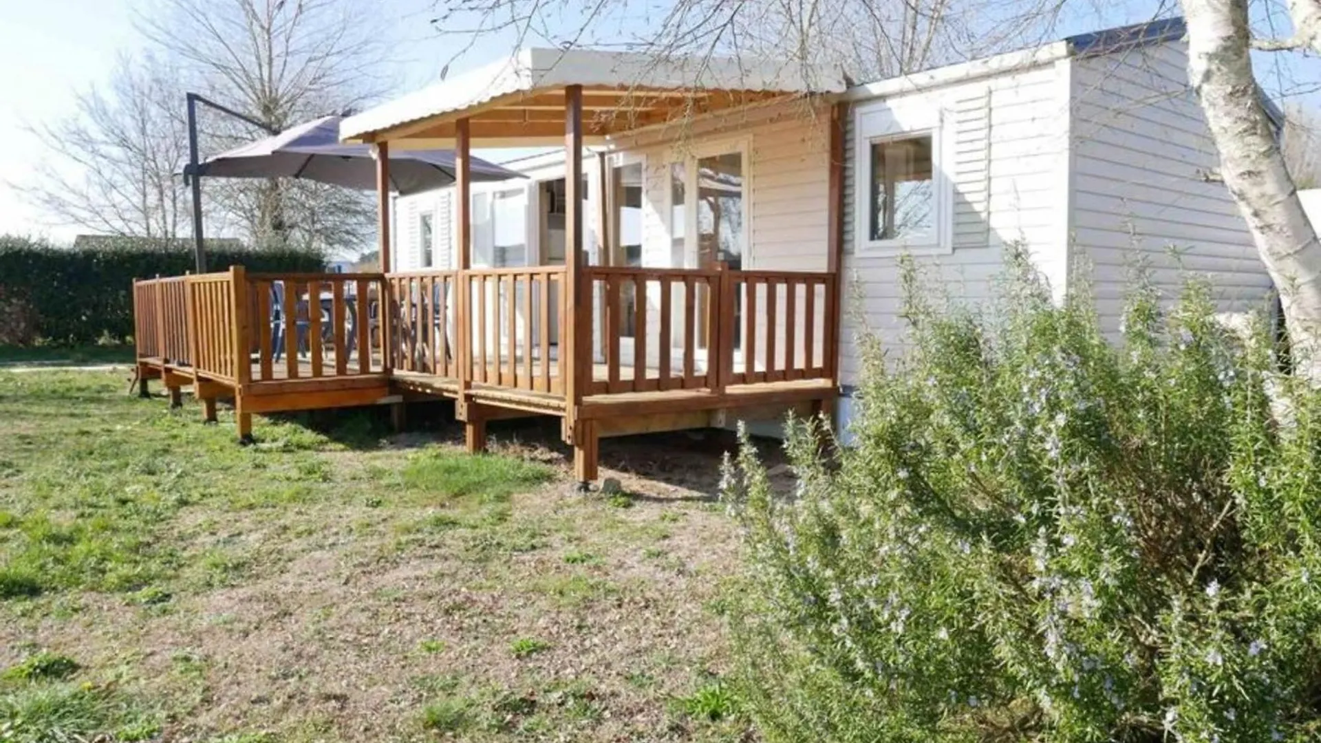 Nyaraló Mobil-Home Cosy, 3 Chambres, Proche Plage, Jardin Ferme, Bbq, Animaux Admis - Fr-1-479-183 Erdeven